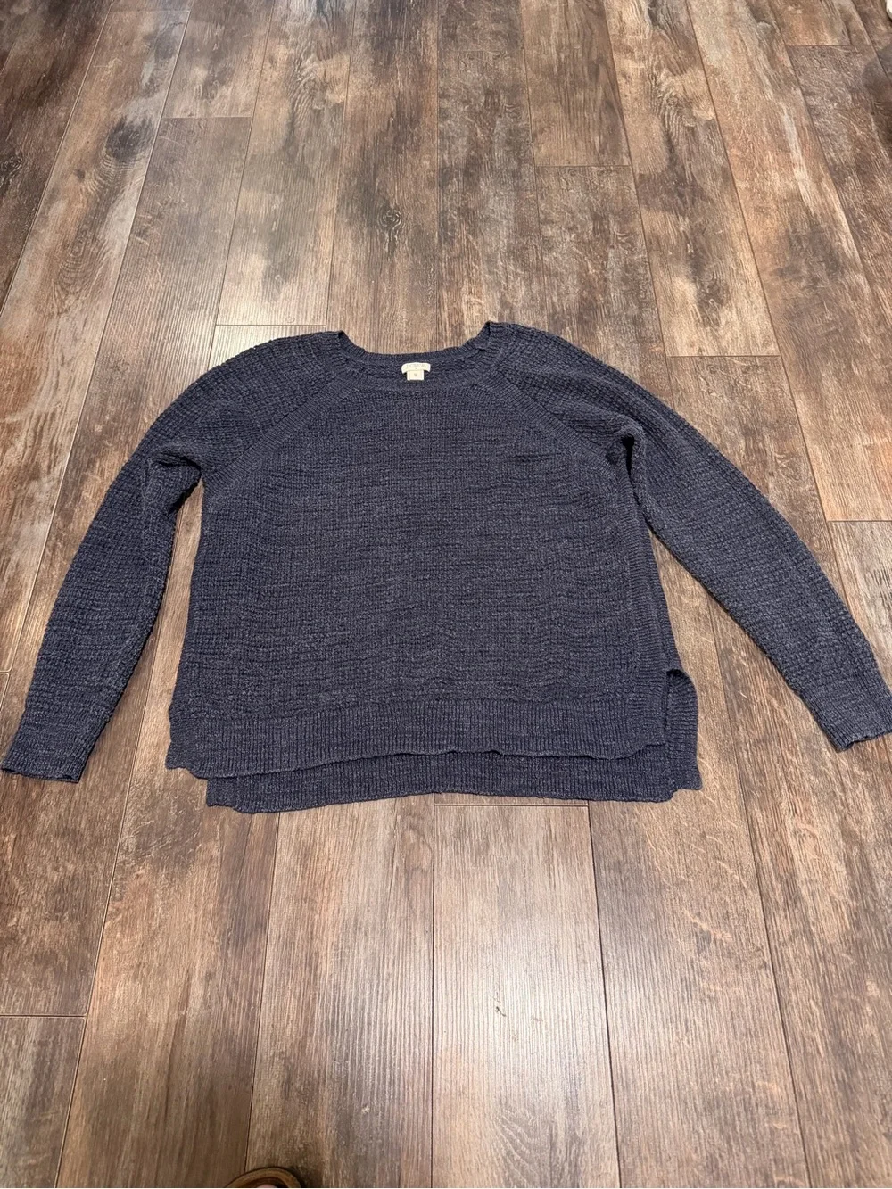 J. Crew Navy Blue Crewneck Sweater
